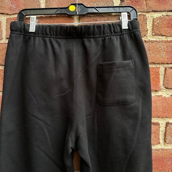 Champion Reverse Weave Sweatpants black sz men's medium NEW - Picture 8 of 9